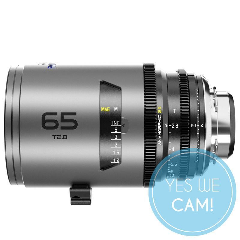 DZOFILM Pavo 2x anamorphic Prime Macro 65mm T2.8 - Blue Coating - PL&EF mount metric