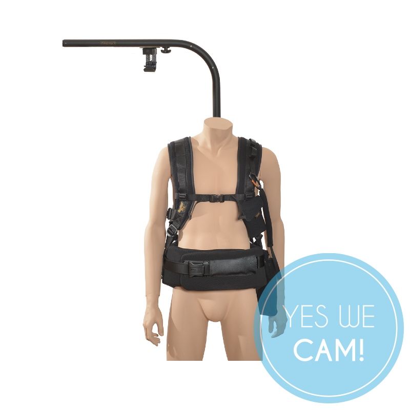 Easyrig 5 Vario Gimbalrig Vest und Support Arm +230mm Kamera