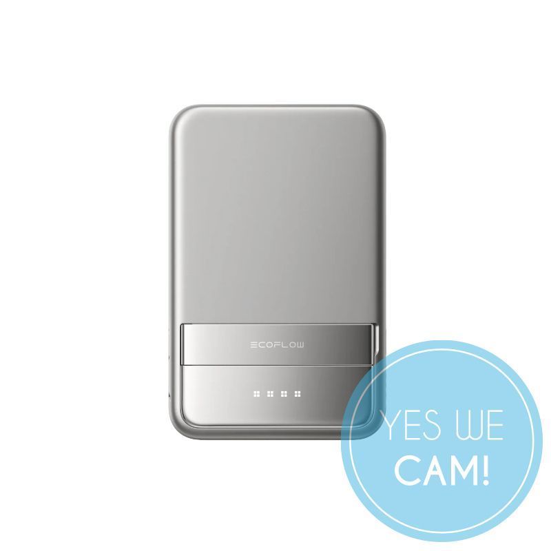EcoFlow RAPID Magnetische Powerbank 10000 mAh - Silber Effizient
