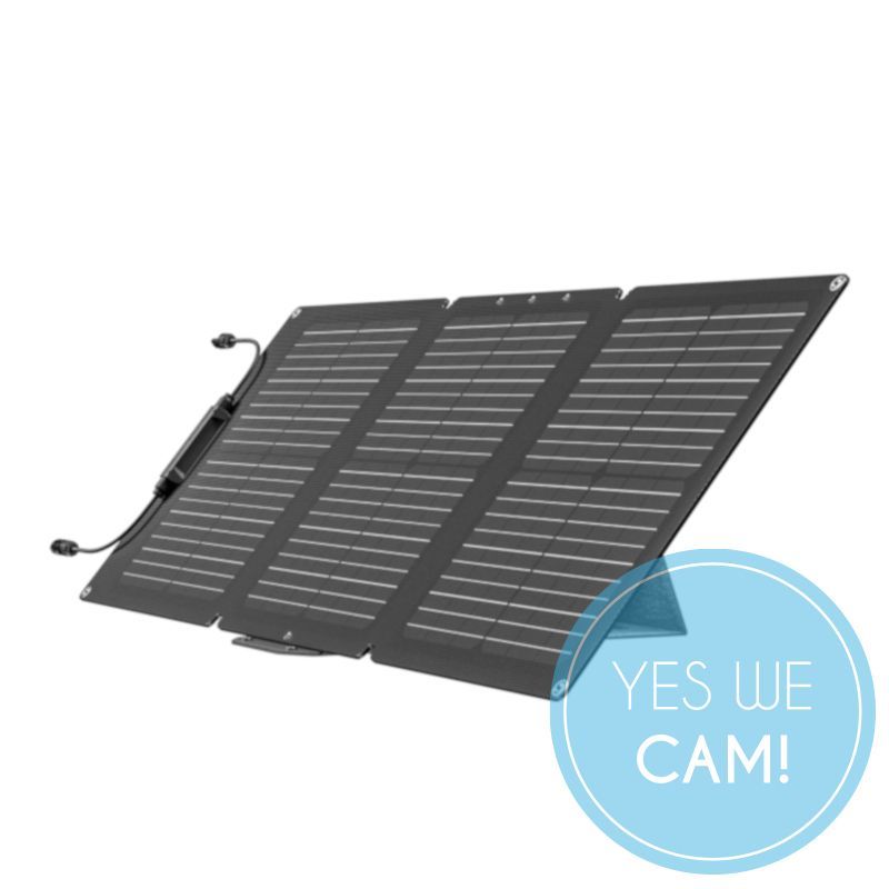 EcoFlow 60W Tragbares Solarpanel Solarenergie