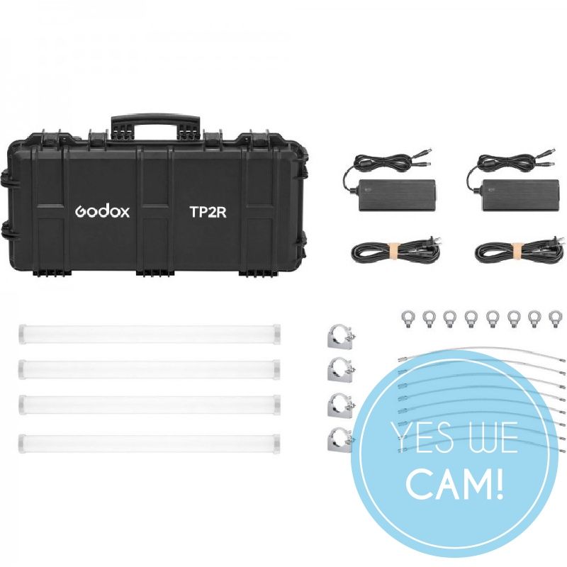 Godox Knowled TP2R-K4 Kit - 4x TP2R + Zubehör Tube