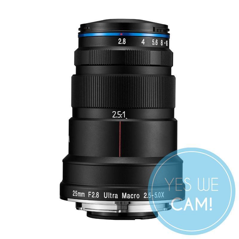 LAOWA 25mm f/2,8 Ultra Macro 2,5-5X für Pentax K Kameraobjektiv 