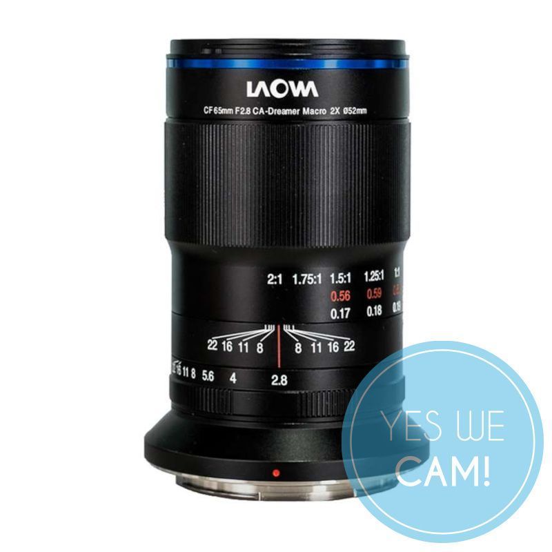 LAOWA 65mm f/2,8 2X Ultra Macro APO für Canon EF-M Seitenansicht 