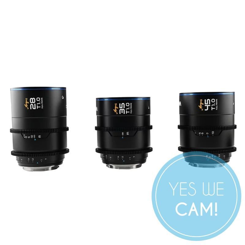 LAOWA Argus FF Cine 3-Lens Bundle - 28mm, 35mm, 45mm - Nikon Z Objektive