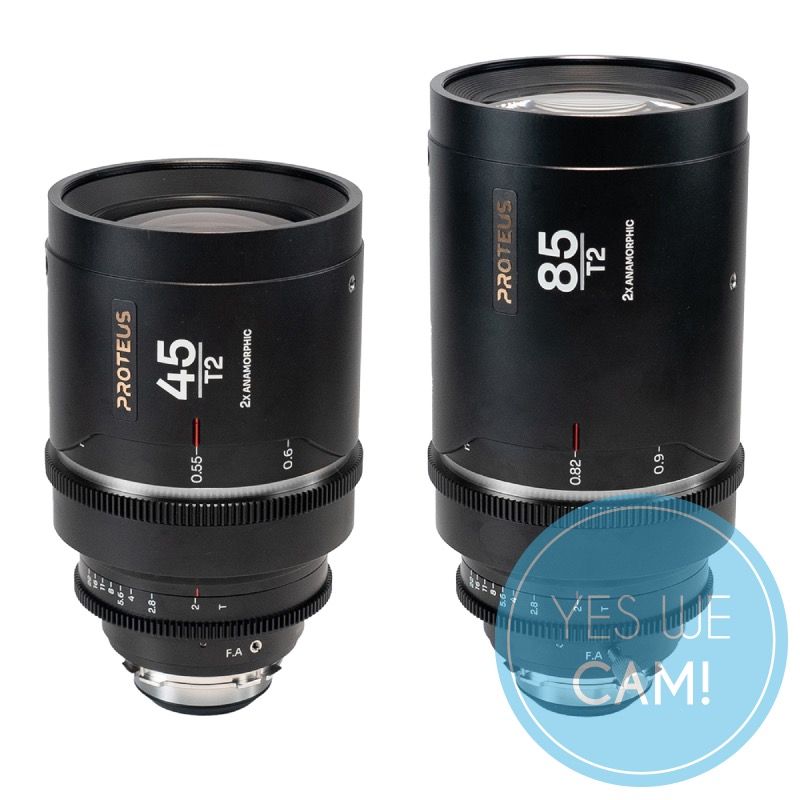 LAOWA Proteus 45/85mm 2er-Set silber PL/EF Cine