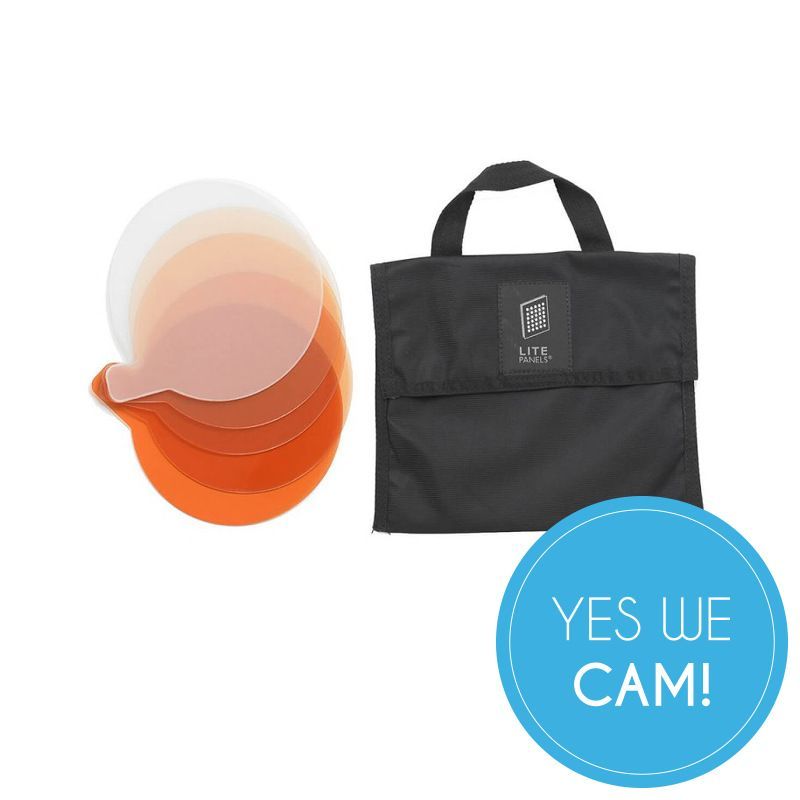 Litepanels Sola 6 / Inca 6 - 5-Teiliges CTO Gel-Filter Set