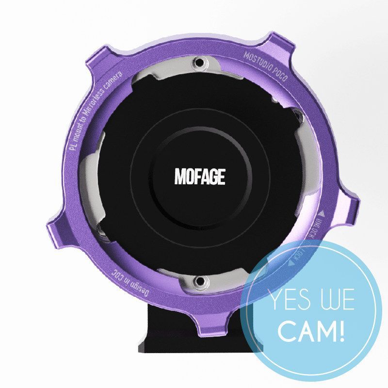 MOFAGE POCO Drop-In Filter Adapter Standard Kit E Mount Filterhalter für E Mount