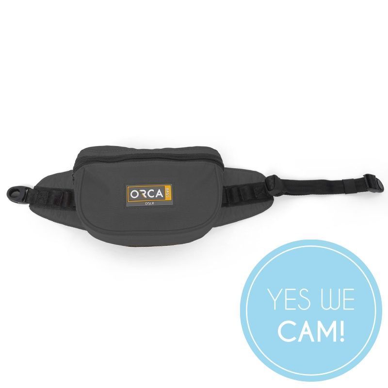 ORCA OR-521G Accessories Waist Pouch - grey Bauchtasche