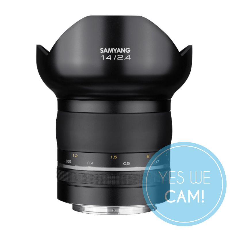 Samyang XP 14mm F2.4 Canon EF Premium MF Objektiv Weitwinkel