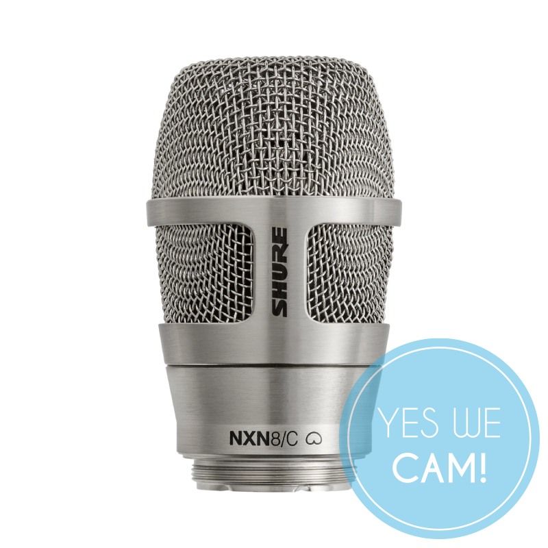 Shure RPW202 Dynamische Nexadyne™ 8/C Funkmikrofonkapsel - Nickel Nierencharakteristik