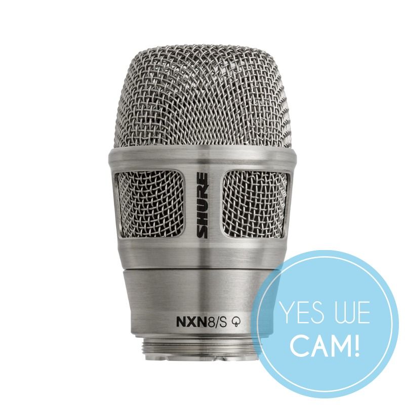 Shure RPW206 Dynamische Nexadyne™ 8/S Funkmikrofonkapsel - Nickel Supernierencharakteristik