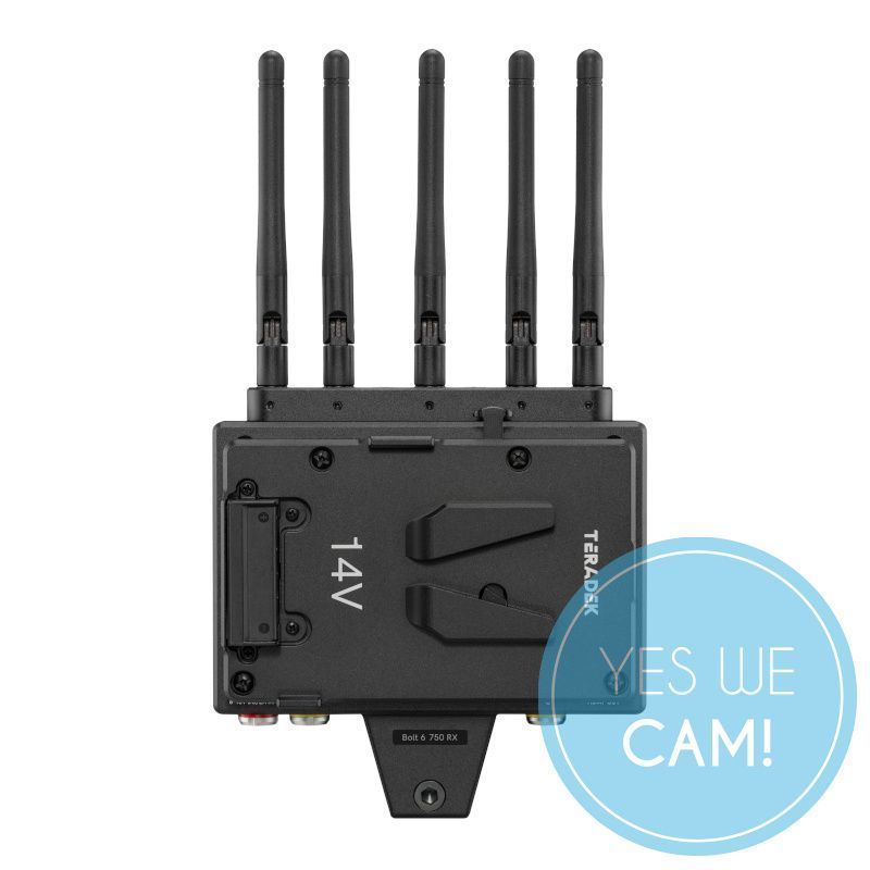 Teradek Bolt 6 Monitor Module 750 RX V-Mount Videofunkstrecke