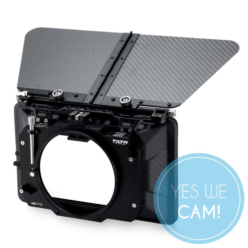 Tilta 4x5.65 Carbon Fiber Matte Box Clamp-on with Single Backing - 114mm Streulicht