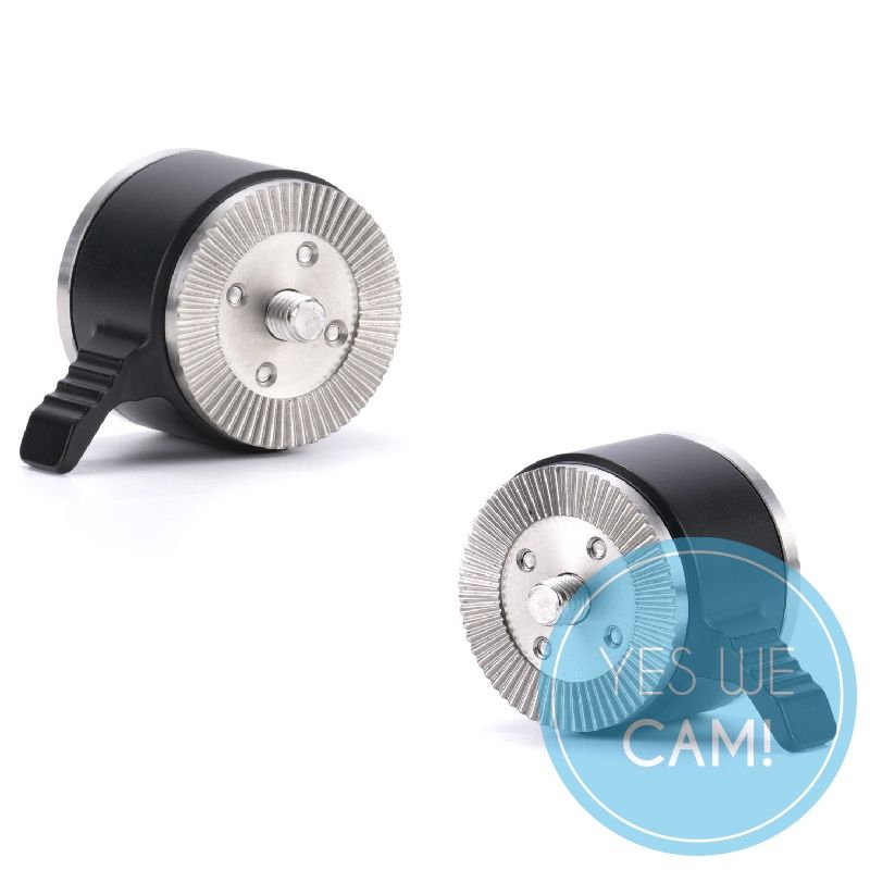 Tilta Quick Adjust Rosette Adapter – Pair Black Quick Adjust