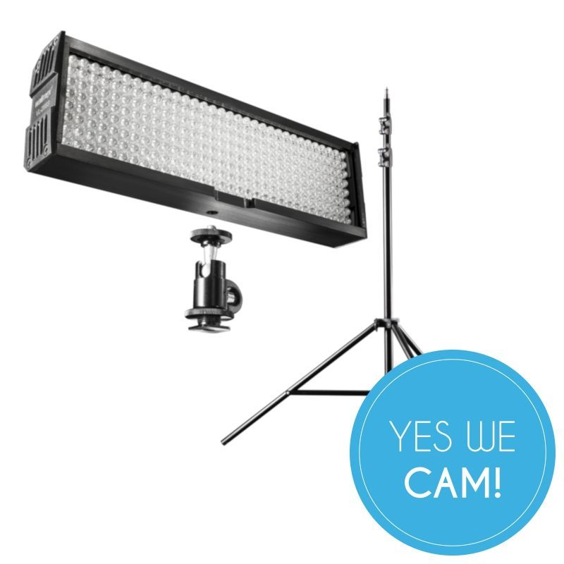 Walimex Pro Beleuchtung Set Video Set UP 256 Licht