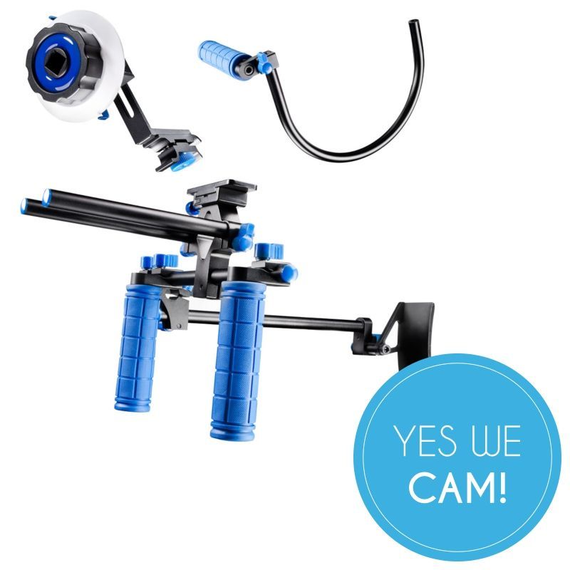 Walimex Pro DSLR Rig RL-00 II Starter Set Videostativ-Set