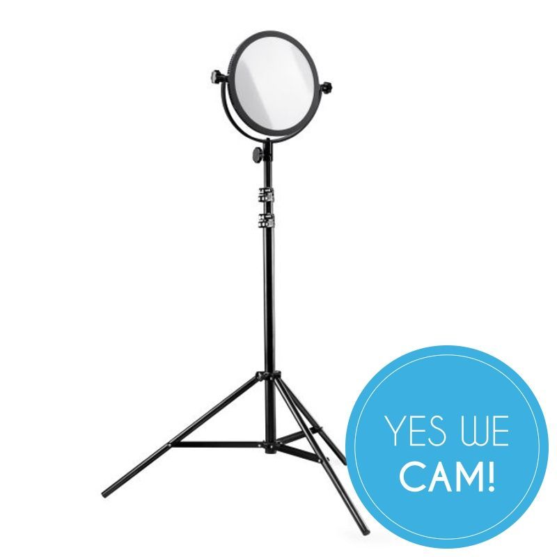 Walimex Pro Soft LED 300 Round Daylight Set2 Videokameraleuchte