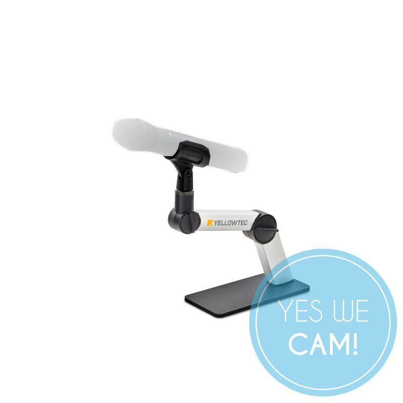 YELLOWTEC M!KA TABLE STAND - ALUMINIUM - OHNE ONAIR-ANZEIGE - OHNE KABEL kaufen