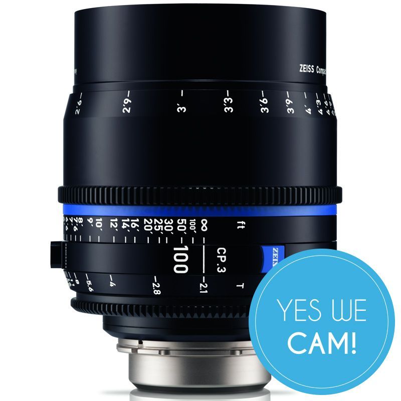 ZEISS Compact Prime CP.3 100 mm T2.1 CF Objektiv
