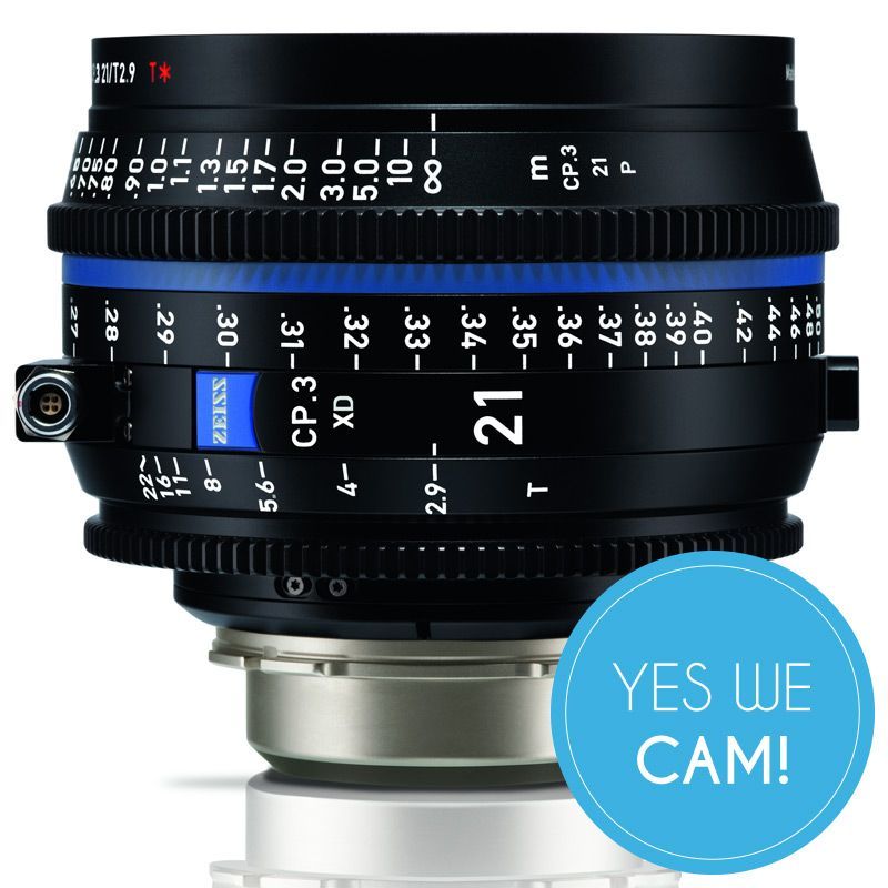 ZEISS Compact Prime XD CP.3 21 mm T2.9 Objektiv