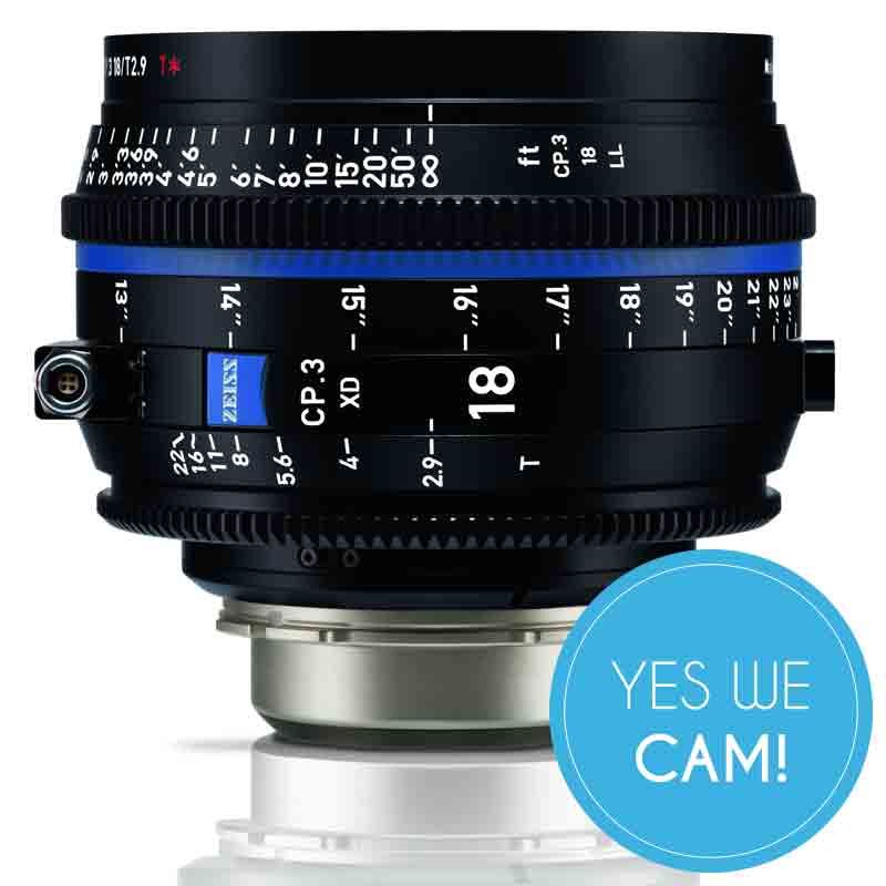 ZEISS Compact Prime XD CP.3 18 mm T2.9 Objektiv